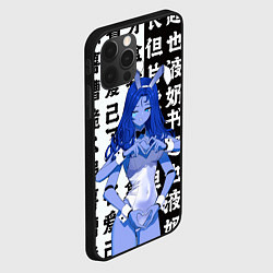Чехол для iPhone 12 Pro Max Ранни и иероглифы - Elden Ring, цвет: 3D-черный — фото 2