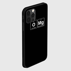 Чехол для iPhone 12 Pro Max OMG формула, цвет: 3D-черный — фото 2