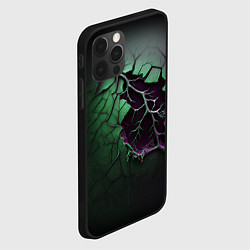 Чехол для iPhone 12 Pro Max Ветвь, цвет: 3D-черный — фото 2