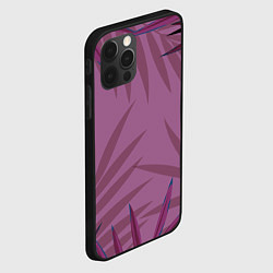 Чехол для iPhone 12 Pro Max Розовая пальма, цвет: 3D-черный — фото 2