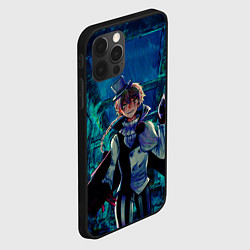 Чехол для iPhone 12 Pro Max Николай Гоголь Бродячие псы, цвет: 3D-черный — фото 2