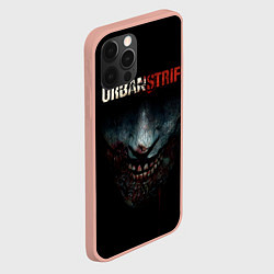 Чехол для iPhone 12 Pro Max Urban Strife - zombie, цвет: 3D-светло-розовый — фото 2