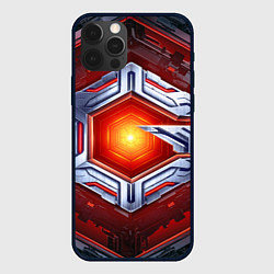 Чехол для iPhone 12 Pro Max Космическое яркое ядро, цвет: 3D-черный