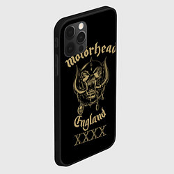 Чехол для iPhone 12 Pro Max Motorhead England, цвет: 3D-черный — фото 2