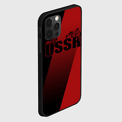 Чехол для iPhone 12 Pro Max USSR team, цвет: 3D-черный — фото 2