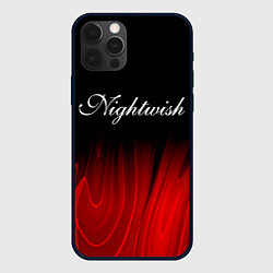 Чехол iPhone 12 Pro Max Nightwish red plasma