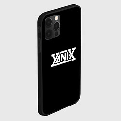 Чехол для iPhone 12 Pro Max Yanix надпись, цвет: 3D-черный — фото 2