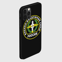 Чехол для iPhone 12 Pro Max ВВС - Россия, цвет: 3D-черный — фото 2