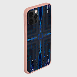 Чехол для iPhone 12 Pro Max Наносхема, цвет: 3D-светло-розовый — фото 2