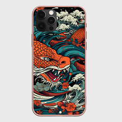 Чехол iPhone 12 Pro Max В стиле Irezumi