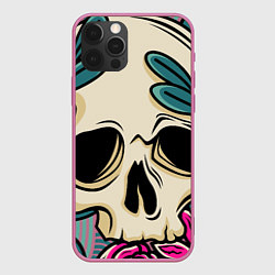 Чехол для iPhone 12 Pro Max Не убивай мои флюиды, цвет: 3D-малиновый