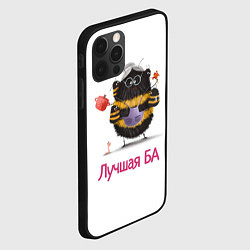Чехол для iPhone 12 Pro Max Пёлка БА, цвет: 3D-черный — фото 2