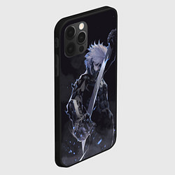 Чехол для iPhone 12 Pro Max Metal Gear Rising - В дыму, цвет: 3D-черный — фото 2