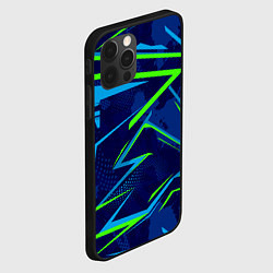 Чехол для iPhone 12 Pro Max Текстурный грандж, цвет: 3D-черный — фото 2