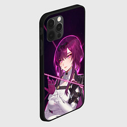 Чехол для iPhone 12 Pro Max Кафка на фоне звёздного неба, цвет: 3D-черный — фото 2