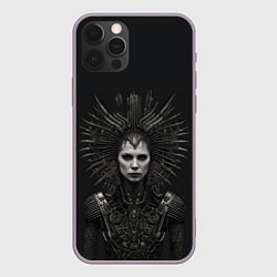 Чехол для iPhone 12 Pro Max Железная леди, цвет: 3D-серый
