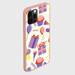 Чехол для iPhone 12 Pro Max Holiday, цвет: 3D-светло-розовый — фото 2