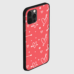 Чехол для iPhone 12 Pro Max Love is love, цвет: 3D-черный — фото 2