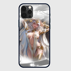 Чехол для iPhone 12 Pro Max Аниме девушка в откровенном костюме, цвет: 3D-черный