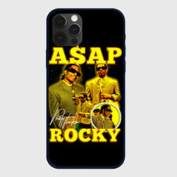 Чехол для iPhone 12 Pro Max Asap Rocky, rapper, цвет: 3D-черный