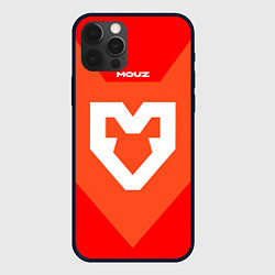 Чехол для iPhone 12 Pro Max Форма MOUZ, цвет: 3D-черный