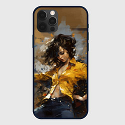 Чехол для iPhone 12 Pro Max Michael Jackson - Billie Jean, цвет: 3D-черный