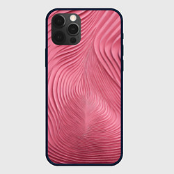 Чехол для iPhone 12 Pro Max Фантазия в малиновом, цвет: 3D-черный