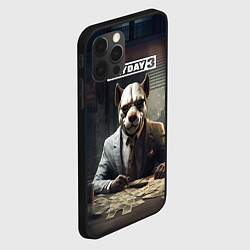 Чехол для iPhone 12 Pro Max Bulldog payday 3, цвет: 3D-черный — фото 2