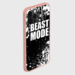 Чехол для iPhone 12 Pro Max Бист мод - брызги, цвет: 3D-светло-розовый — фото 2