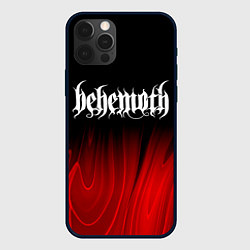 Чехол iPhone 12 Pro Max Behemoth red plasma