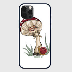 Чехол для iPhone 12 Pro Max Хохочущий мухомор, цвет: 3D-черный