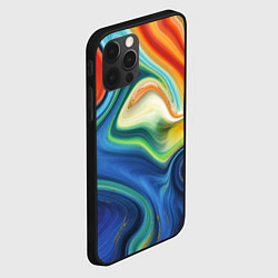 Чехол для iPhone 12 Pro Max Beautiful waves, цвет: 3D-черный — фото 2