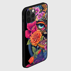 Чехол для iPhone 12 Pro Max Irezumi - Japan - tattoo, цвет: 3D-черный — фото 2