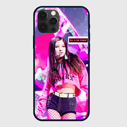 Чехол для iPhone 12 Pro Max Rose Blackpink, цвет: 3D-черный