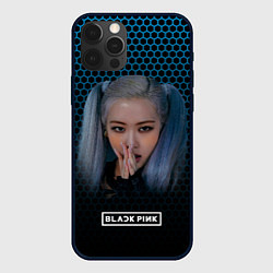 Чехол для iPhone 12 Pro Max Kpop blackpink Rose, цвет: 3D-черный