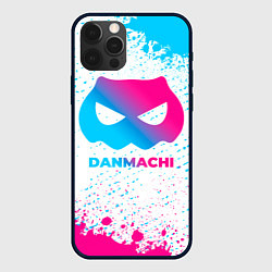 Чехол для iPhone 12 Pro Max DanMachi neon gradient style, цвет: 3D-черный