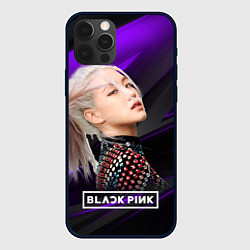 Чехол для iPhone 12 Pro Max Blackpink solo, цвет: 3D-черный