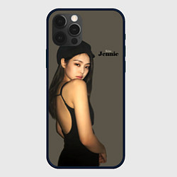 Чехол для iPhone 12 Pro Max Blackpink Jennie in cap, цвет: 3D-черный