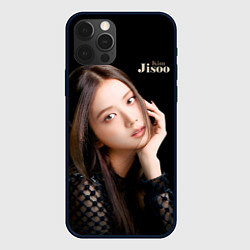 Чехол для iPhone 12 Pro Max Blackpink Cute Jisoo Kim, цвет: 3D-черный