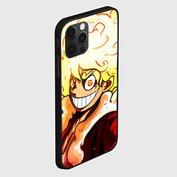 Чехол для iPhone 12 Pro Max Луффи 5 гир бог Ника - One Piece, цвет: 3D-черный — фото 2