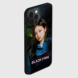 Чехол для iPhone 12 Pro Max Blackpink shut down, цвет: 3D-черный — фото 2