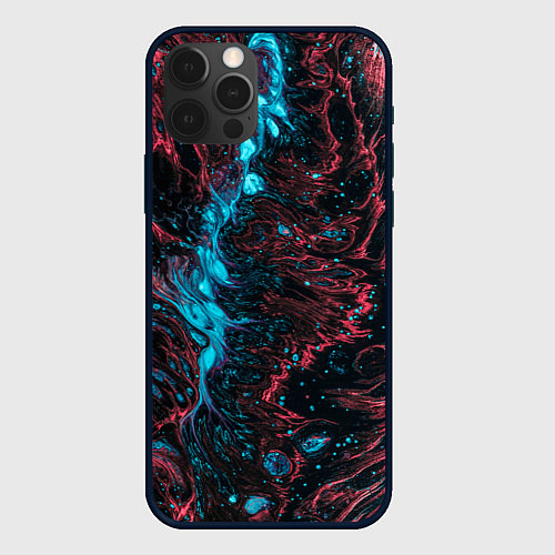 Чехол iPhone 12 Pro Max Abstract divorces / 3D-Черный – фото 1