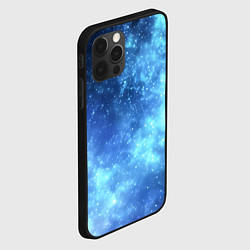 Чехол для iPhone 12 Pro Max Яркие звёзды в космосе, цвет: 3D-черный — фото 2