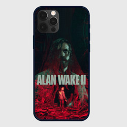 Чехол для iPhone 12 Pro Max Алан Уэйк и Сага Андерсон, цвет: 3D-черный