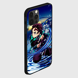 Чехол для iPhone 12 Pro Max Танджиро Камадо Клинок, рассекающий демонов, цвет: 3D-черный — фото 2