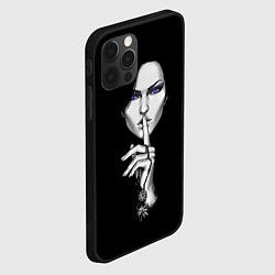 Чехол для iPhone 12 Pro Max The Witcher 3 - Йеннифер, цвет: 3D-черный — фото 2