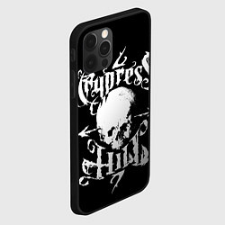 Чехол для iPhone 12 Pro Max Cypress hill - skull arrows, цвет: 3D-черный — фото 2