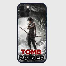 Чехол для iPhone 12 Pro Max Rise of the tomb rider, цвет: 3D-черный