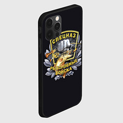 Чехол для iPhone 12 Pro Max Рыболовные Войска - Спецназ, цвет: 3D-черный — фото 2