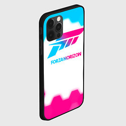 Чехол для iPhone 12 Pro Max Forza Horizon neon gradient style, цвет: 3D-черный — фото 2